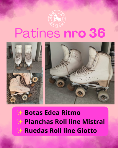 Patines artísticos nro 36