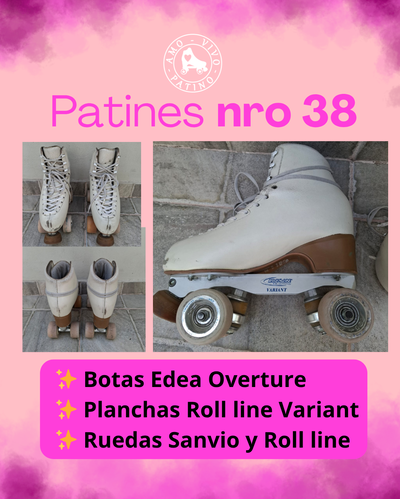 Patines artísticos italianos nro 38
