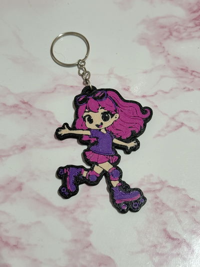 Llaveros Patinadoras