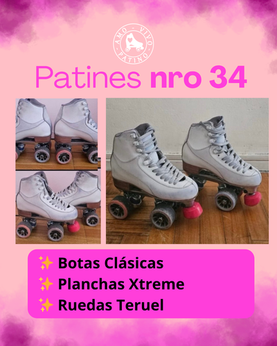 Patines artísticos nro 34