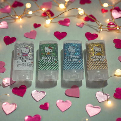 Glitter en barra para el pelo 