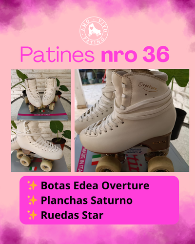 Patines artísticos figuras obligatorias nro 36