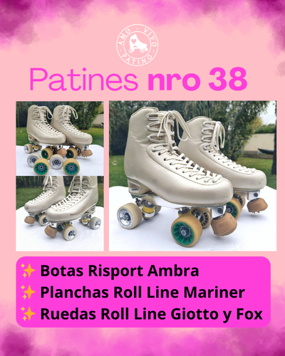 Patines artísticos italianos nro 38
