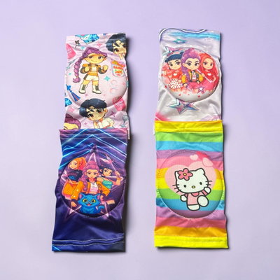 Rodilleras estampadas para patín volley danza
