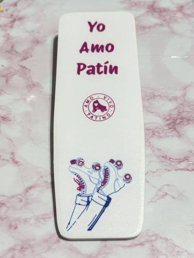 Spinners diseño Yo amo Patín