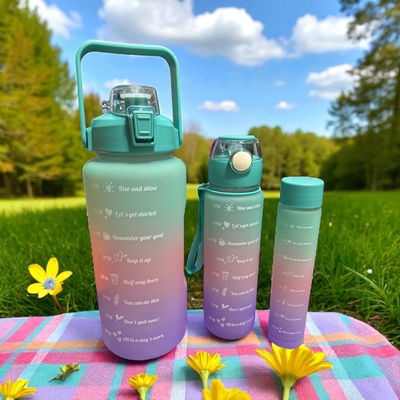 Botellas motivacionales 3 en 1