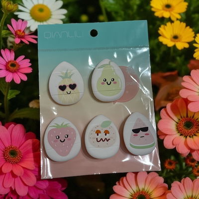 Esponjas de dedo con diseños para maquillaje