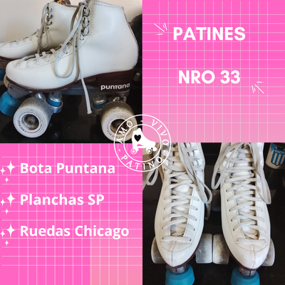 Patines artísticos nro 33