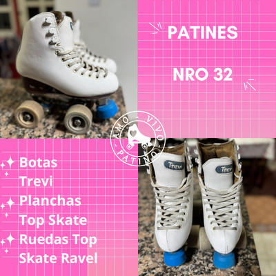Patines nro 32 nacionales