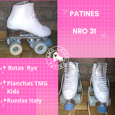 Patines artísticos nro 31