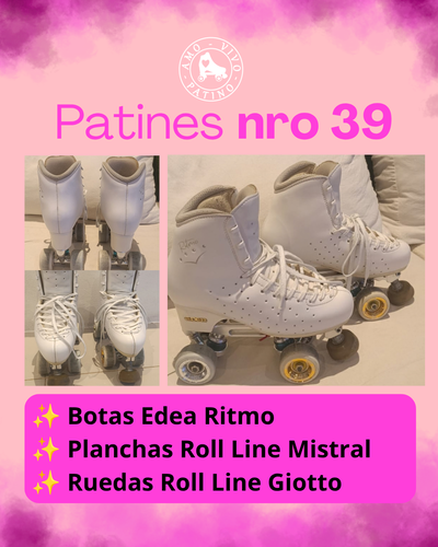 Patines artísticos italianos nro 39