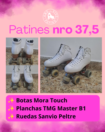 Patines artísticos nacionales nro 37,5
