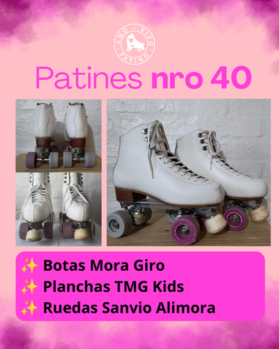 Patines artísticos nacionales nro 40