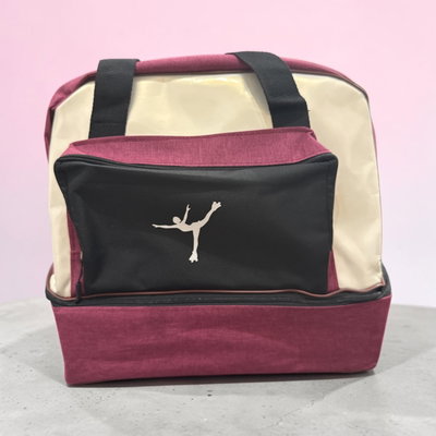 Bolsos cajón portapatines Layback Bordó