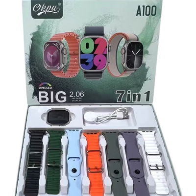 Smartwach A100 + 7 mallas