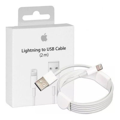 Cable USB a Lightning IPhone 2Mt