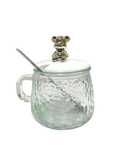 Taza Tapa Osito Dorado