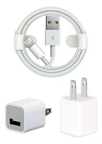 Cargador 5w USB IPhone Cargador+Cable