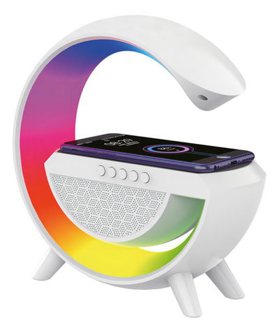PARLANTE CARGADOR INALAMBRICO G CON LUCES