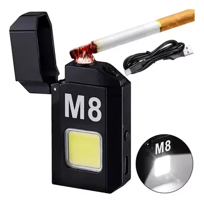 Mini Linterna Led Con Encendedor M8