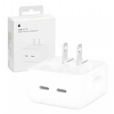 Cargador 35w apple 2 entradas USB-C