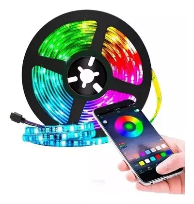 Tira Led RGB Bluetooth 5mt