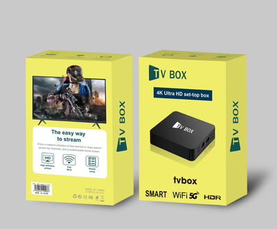 TV BOX Caja Verde 4k Ultra HD 512gb + 64gb ram