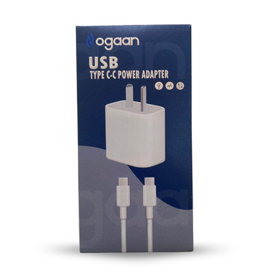 Adaptador 20W Tipo C Con Cable Tipo C a C Oogan