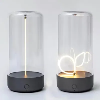 Lámpara Filamento Led Imán Recargable Velador Decorativo tl49