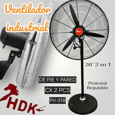 Ventilador industrial 26 pulgadas 