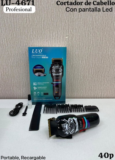 Corta pelo Recargable 