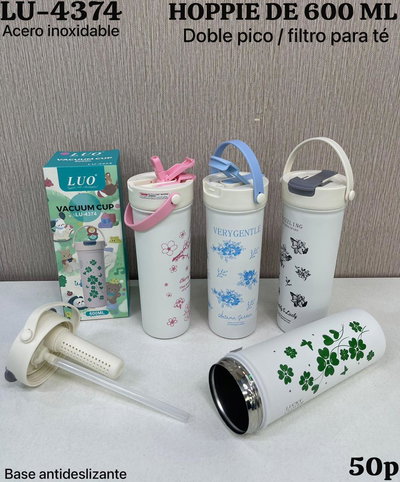 Vaso termico doble pico 