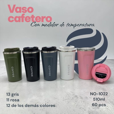 Cafetero con sensor de temperatura 