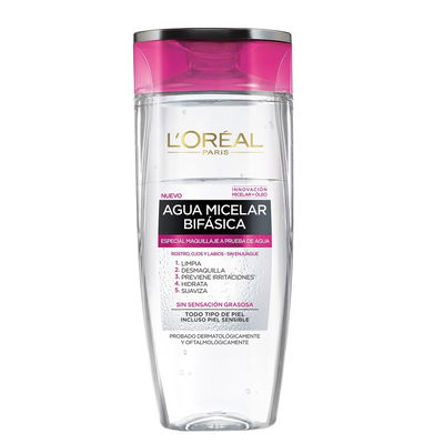 Agua micelar bifasica de L'oreal 200ml