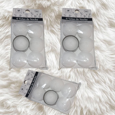 Velas para hornillo x 6