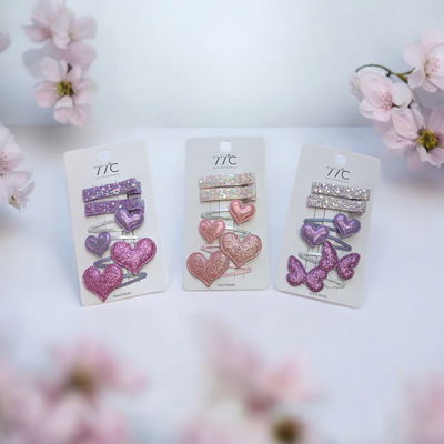  Set de Hebillas con Brillo 