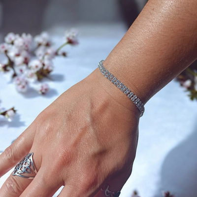 Pulsera con strass 