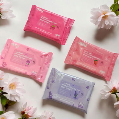 Toallitas Desmaquillantes con Agua Micelar Mely