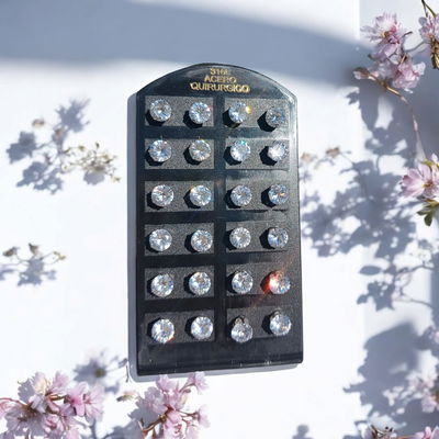  Aros de Strass de Acero Quirúrgico 