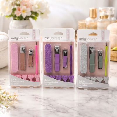 Set de Herramientas para Uñas – Mely Beauty