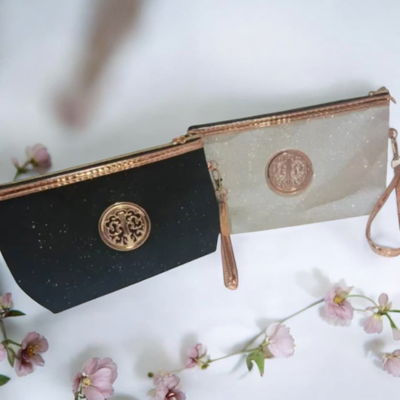 Porta cosmético brillo 