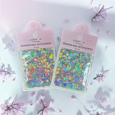 Decoración de uñas papelitos 