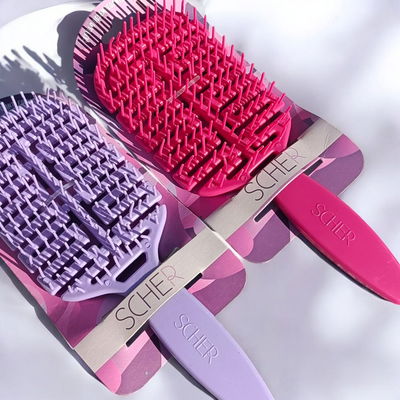  Cepillo Desenredante Anti Frizz y Flexible 