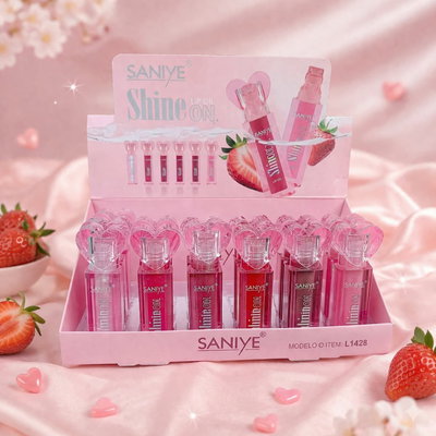 Gloss hidratante shine on saniye 