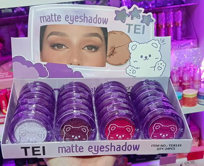 Sombra individual matte osito Tei