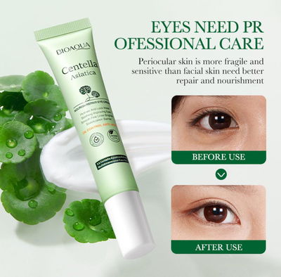 Crema contorno de ojos de centella asiática Bioaqua 