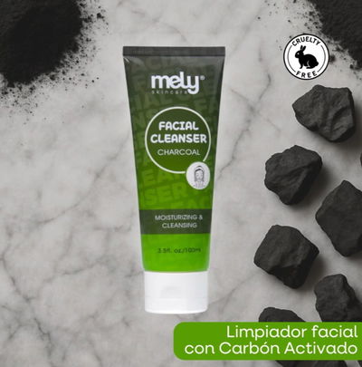 Limpiador facial carbón activado  Mely 