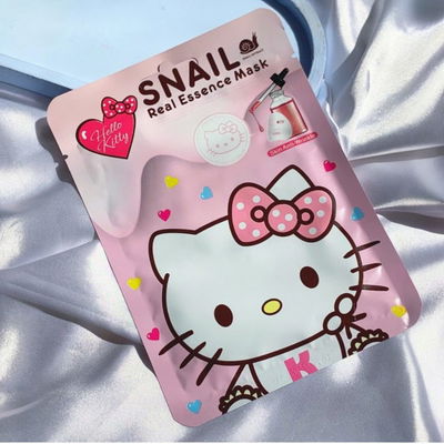 Mascarilla facial kitty con baba de caracol 