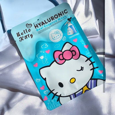 Mascarilla facial Kitty con acido hialuronico