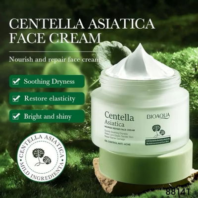 Crema facial Centella Asiática  Bioaqua anti-acne 